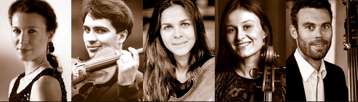 François Pineau-Benois, Sarah Chenaf, Aurélienne Brauner, Thomas Garoche et Lorène de Ratuld